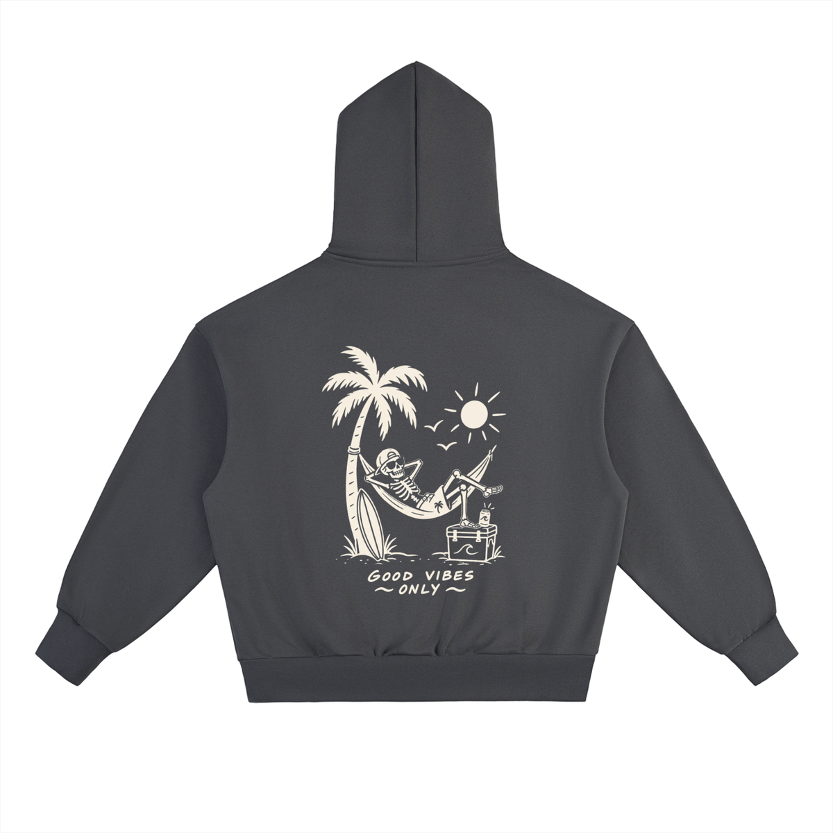 Mens Essential Heavyweight Fleece Hoodie