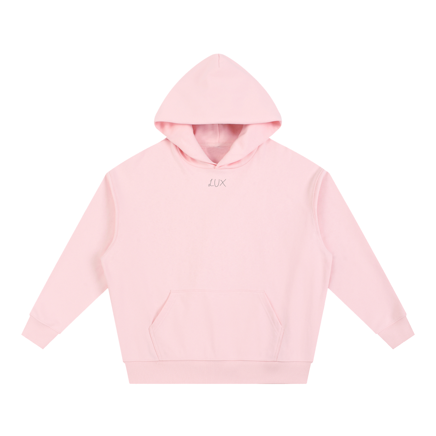 Womens Essential Boxy Heavyweight Drop-Shoulder Hoodie