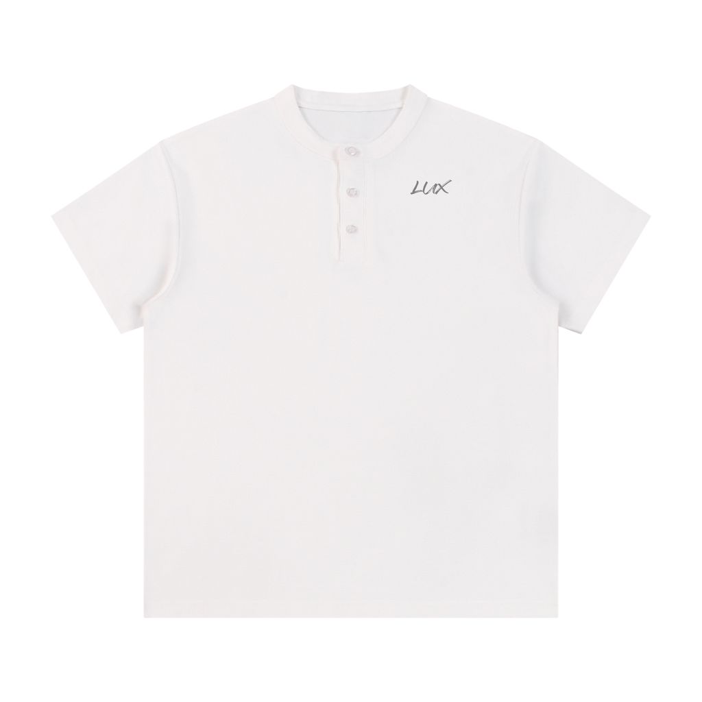 Mens Short Sleeve Henley Shirt