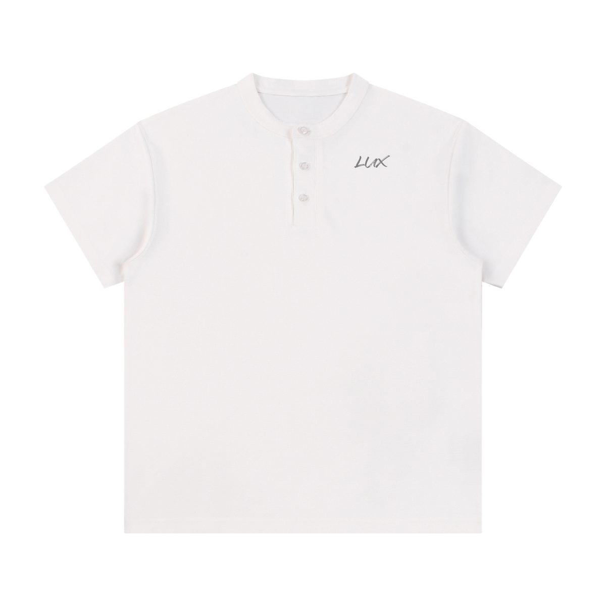 Mens Short Sleeve Henley Shirt