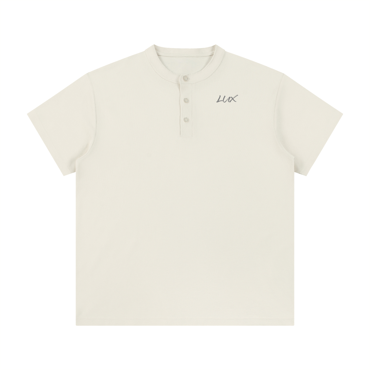 Mens Short Sleeve Henley Shirt