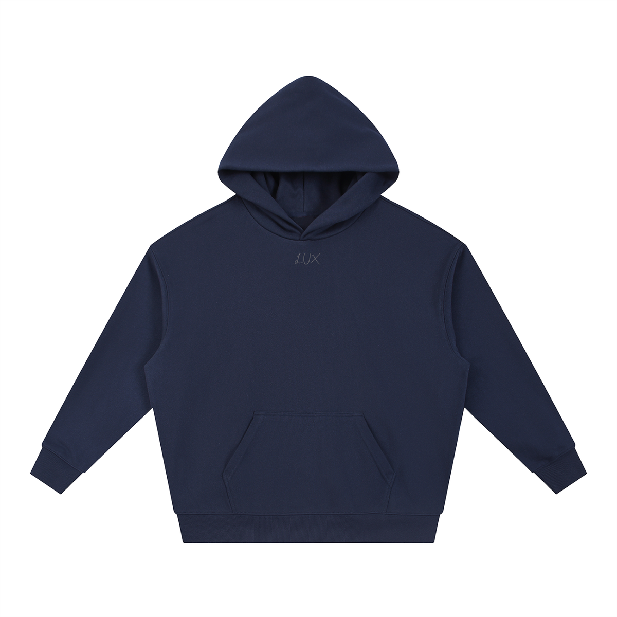 Womens Essential Boxy Heavyweight Drop-Shoulder Hoodie