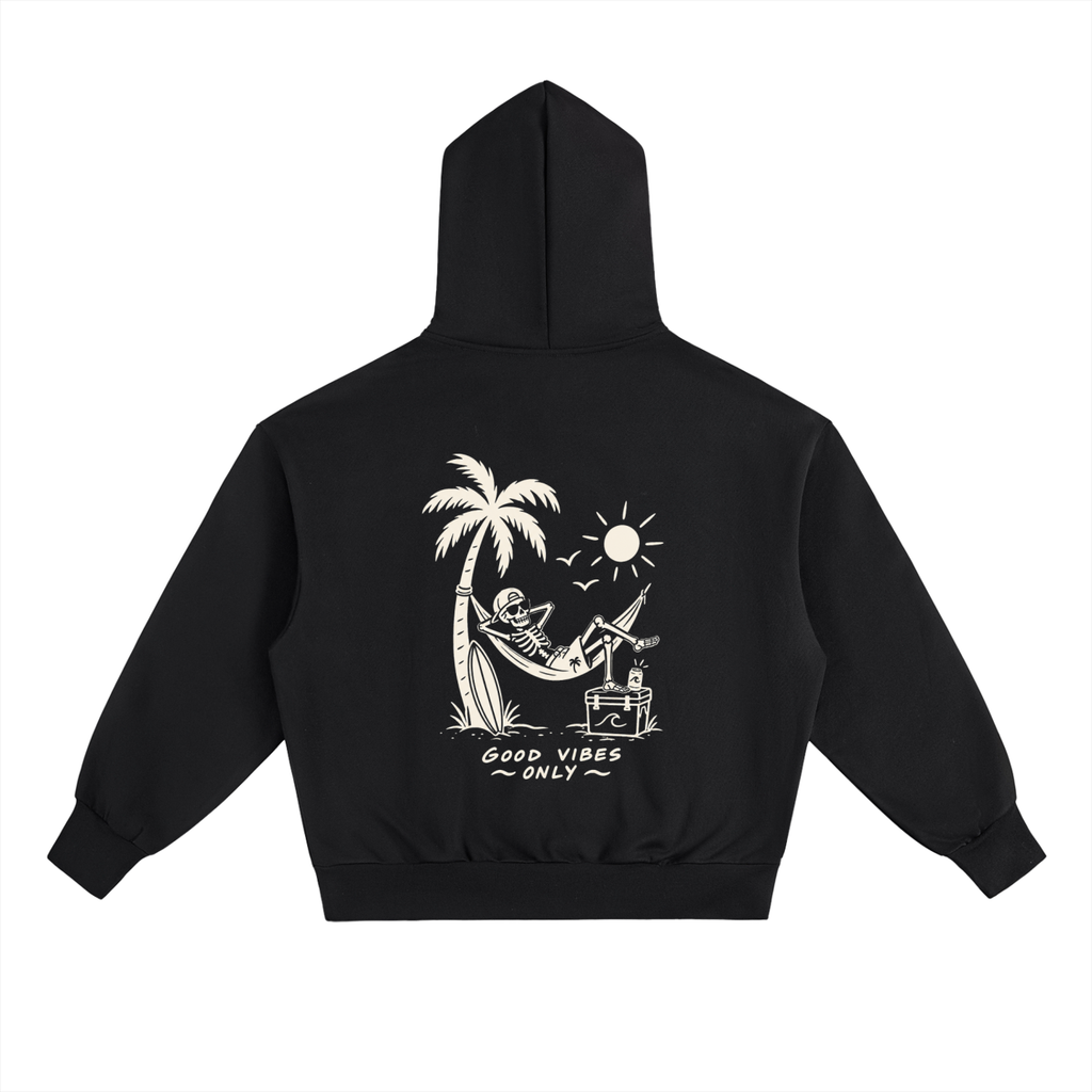 Mens Essential Heavyweight Fleece Hoodie