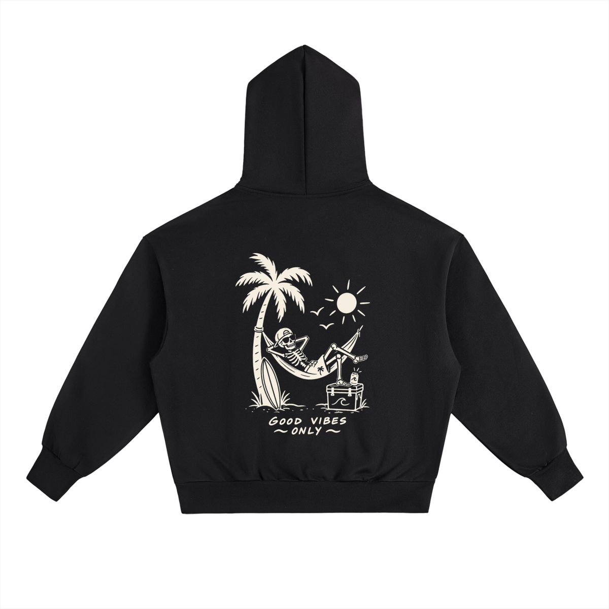Mens Essential Heavyweight Fleece Hoodie
