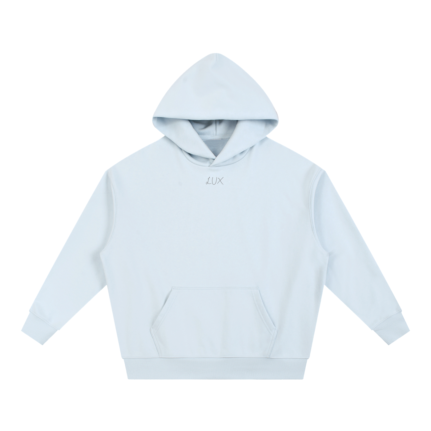 Womens Essential Boxy Heavyweight Drop-Shoulder Hoodie