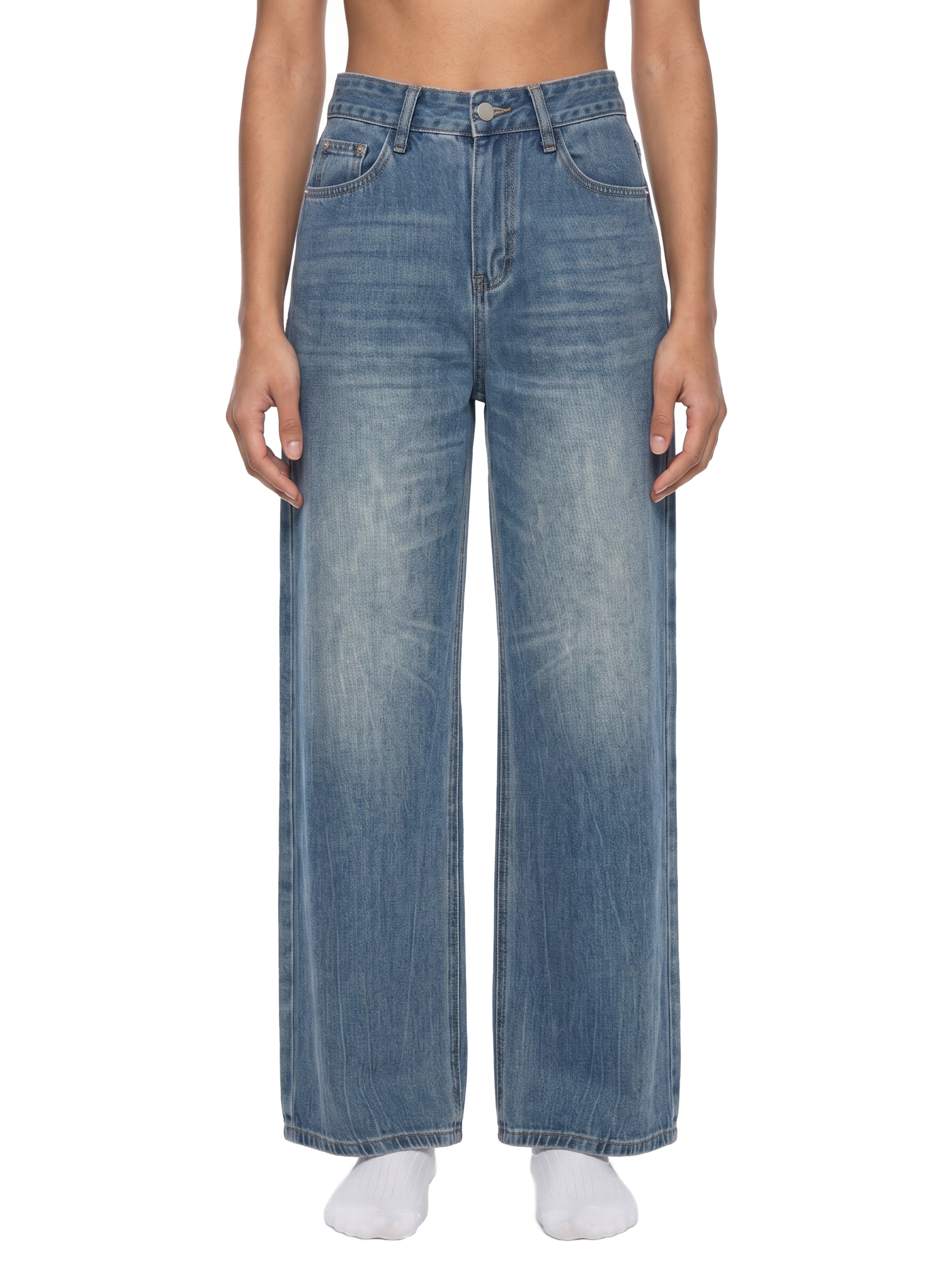 Womans,Jeans,Wide,Leg