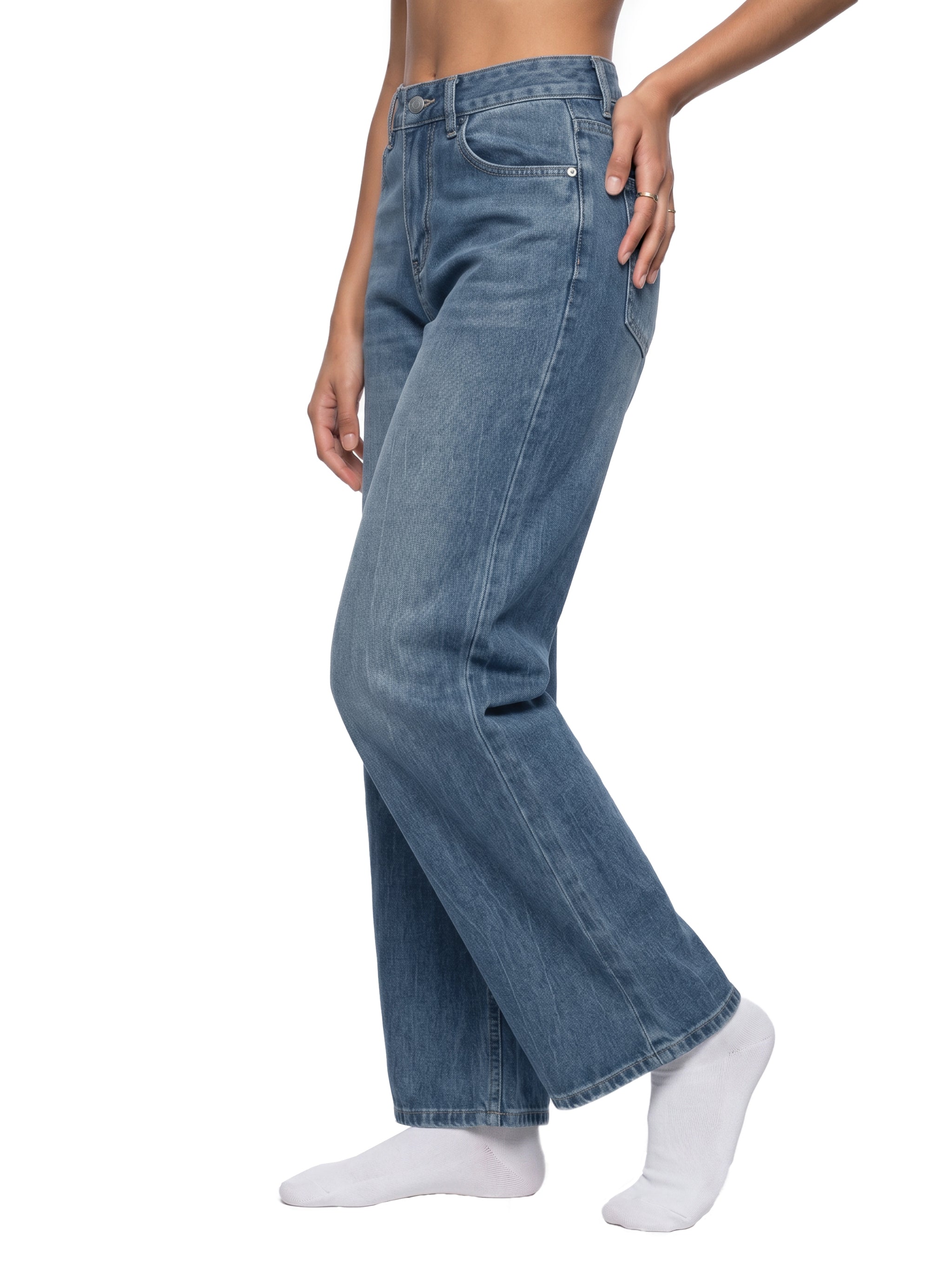 Womans,Jeans,Wide,Leg